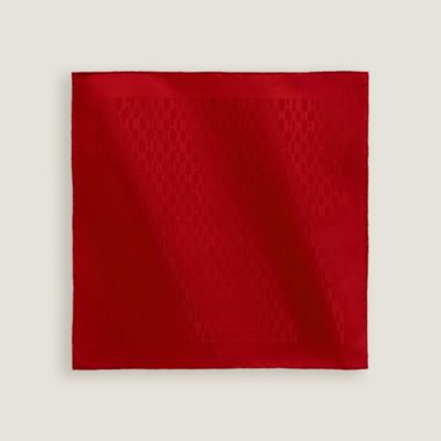ガブロッシュ45（ポケットチーフ）Faconnee Grand H 各色あり Faconnee Grand H pocket square 45 | Hermès USA